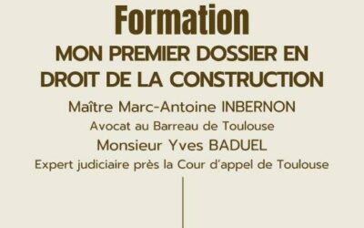 Mon premier dossier en droit de la construction