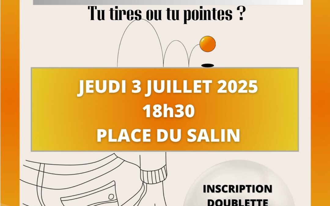 La pétanque de l’UJA