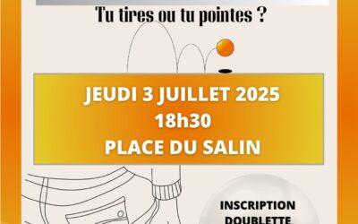 La pétanque de l’UJA