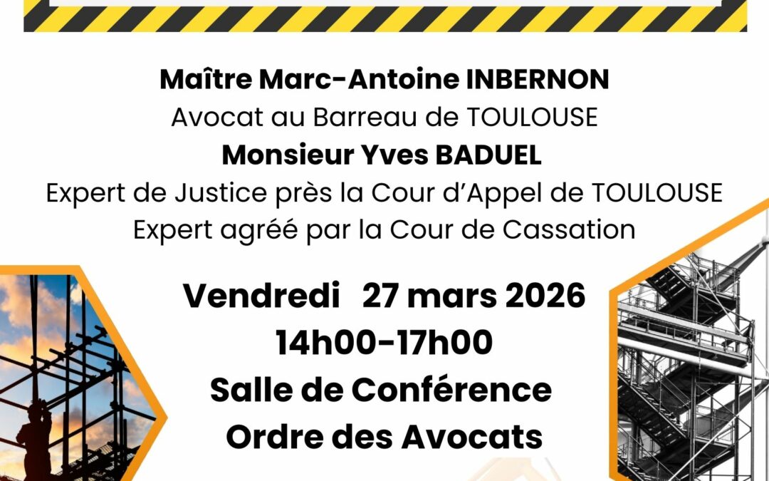 Mon premier dossier en droit de la construction 2026