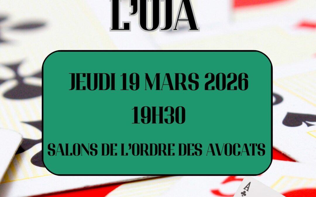 Belote de l&rsquo;UJA mars 2026